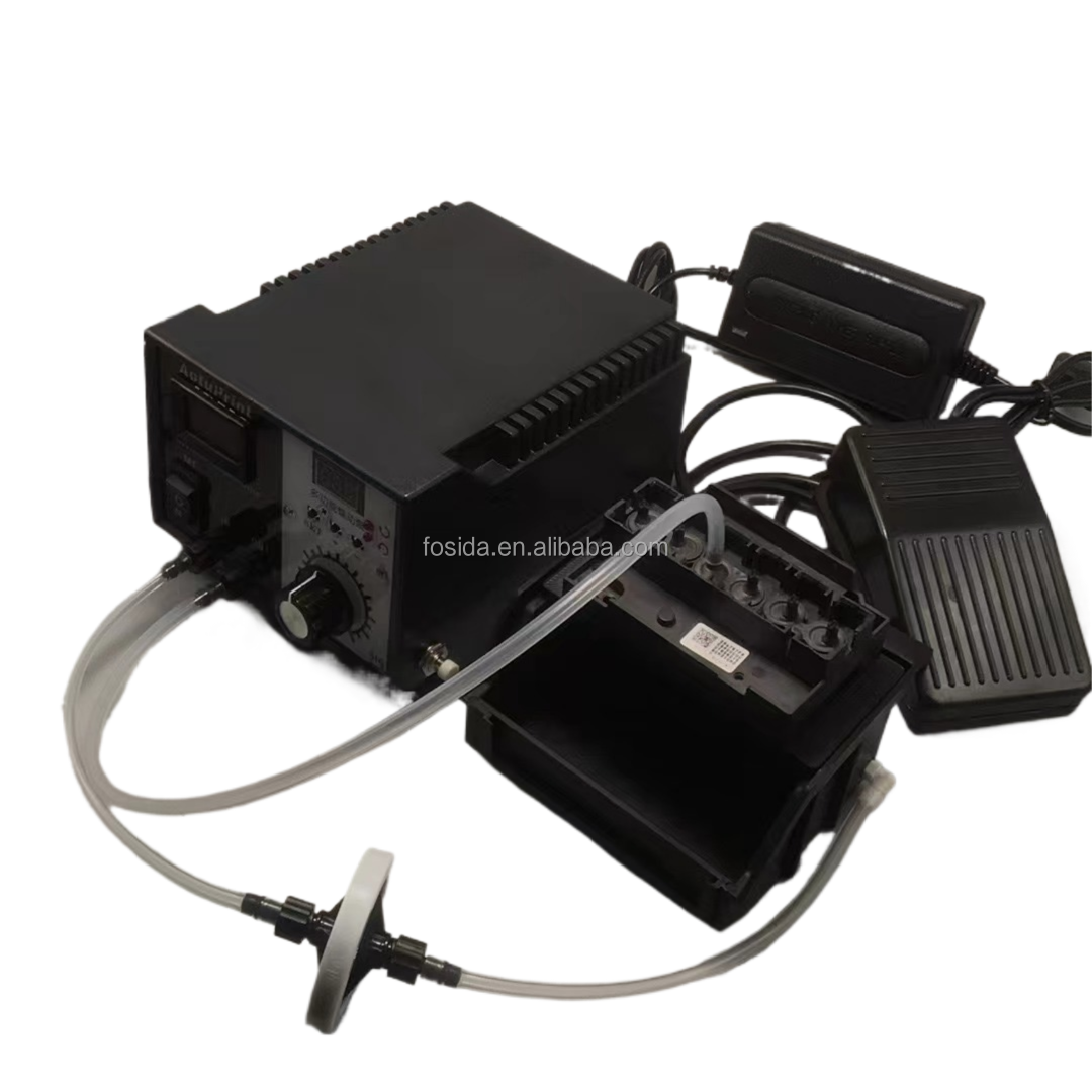 FOSIDA newly developed digital ultrasonic uv xp600 print head i3200 cleaning machine for all print heads