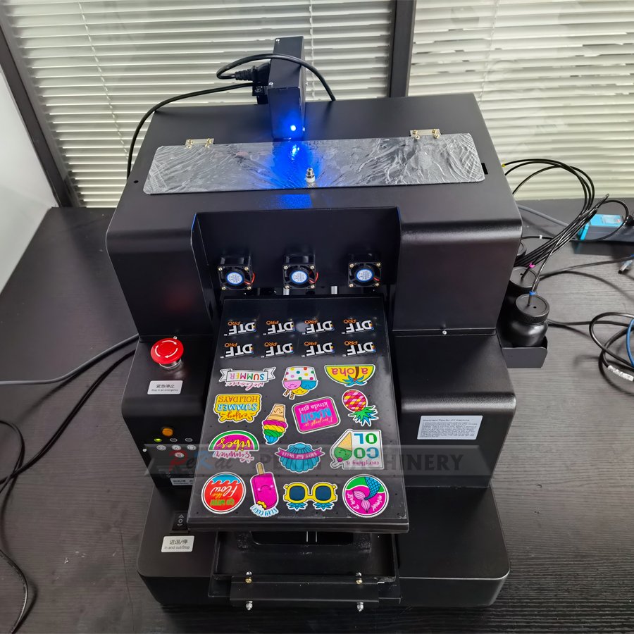 High Precision A4 UV Flatbed Printer Varnish Printing UV Printer Inkjet Printer
