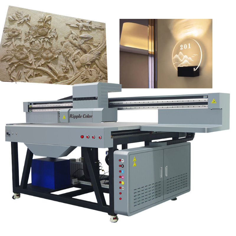 New 1610 UV Flatbed inkjet printer big industrial uv printing machine a0 printer for metal wood acrylic sticker phone case price