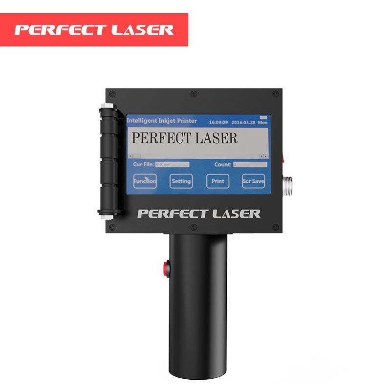 Perfect Laser home use cheap mini handheld Metal Plastic Wood date codes industrial ink Inkjet Printers printing machines Price
