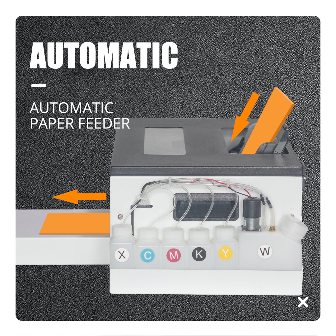 Dtf A4 Print 805 Dtf Printer T- shirt Pet Film Printer Inkjet with Heat Press Machine