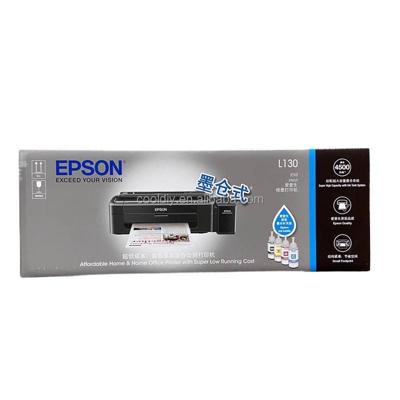 L130 Inkjet Printer 4 color A4 Sublimation Digital Print Marketing Wireless Plate Paper Ink