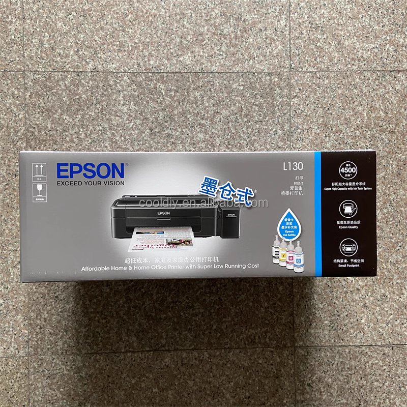 L130 Inkjet Printer 4 color A4 Sublimation Digital Print Marketing Wireless Plate Paper Ink