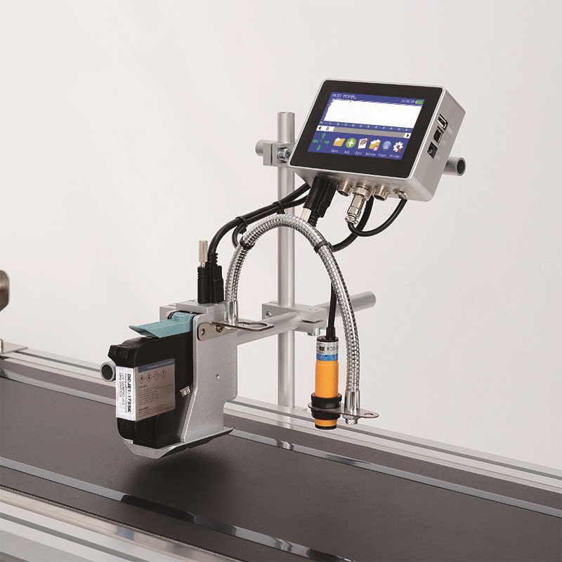 600DPI Desktop inkjet printer automatic egg batch coding marking machine egg date code printer printing machine