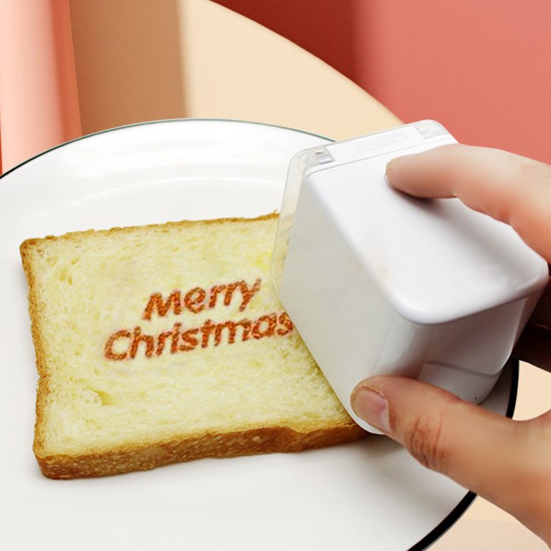 MBrush Wireless Wifi Printer Small Portable Color Printer For Mobile Phone Mini Inkjet Handheld Printers Food Printing Machine