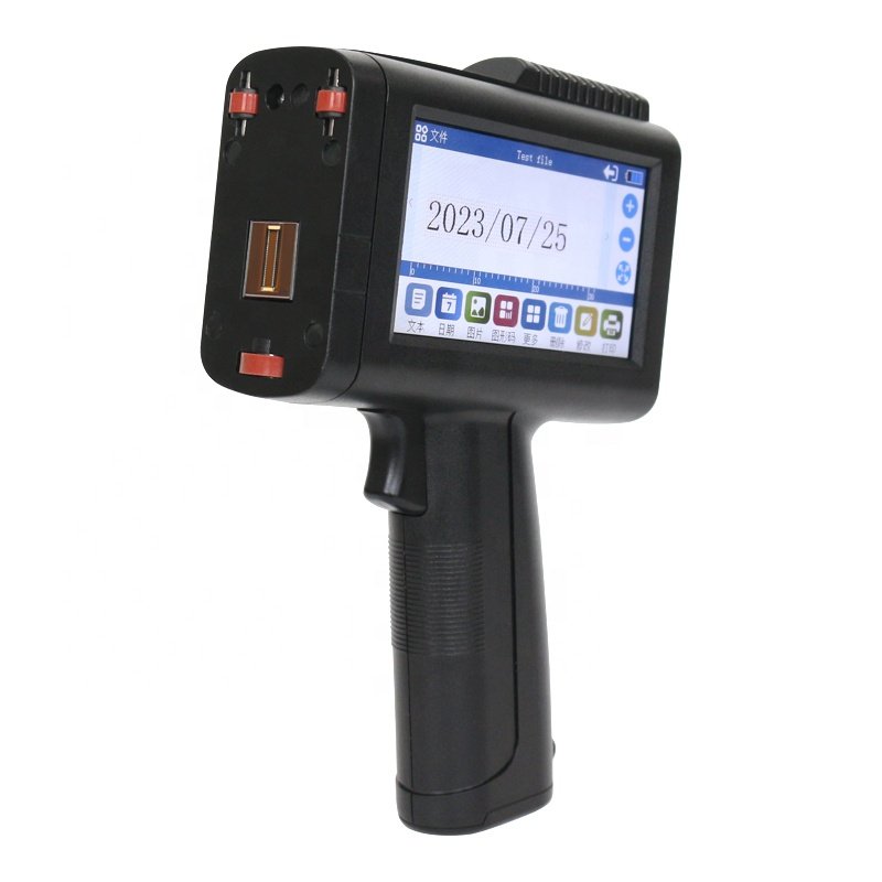 New M10 Portable Expiry Date Handheld Inkjet Printer Hand Held Batch Code Machine Barcode M10 Handheld Inkjet Printer