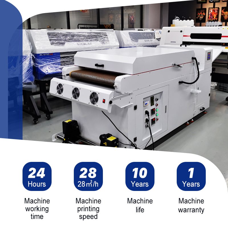SHENLAN Factory 2024 digital printing machine automatic A2 A3 A4 30CM 60CM t shirt dtf clothes printer
