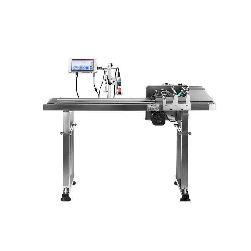 High Resolution Online TIJ Inkjet Printer For Printing Logo Expiry Date Printer Machine On Plastic Wooden metal