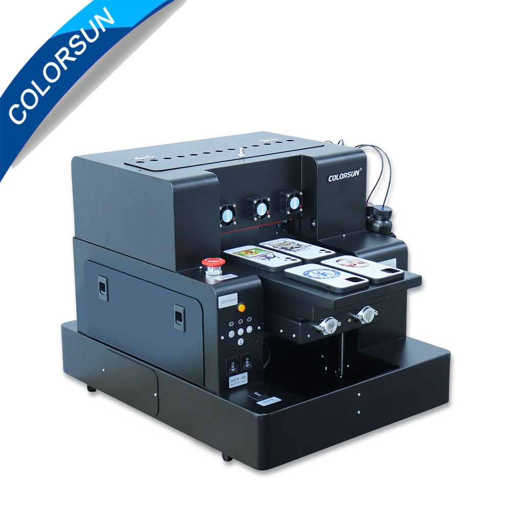 UV Flatbed printer L805 A1630 Varnish uv dtf machine id card printer A3 A4 phone case acrylic sticker printer for small business