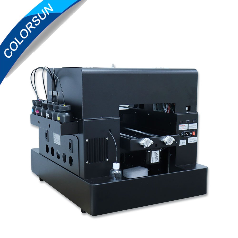 UV Flatbed printer L805 A1630 Varnish uv dtf machine id card printer A3 A4 phone case acrylic sticker printer for small business