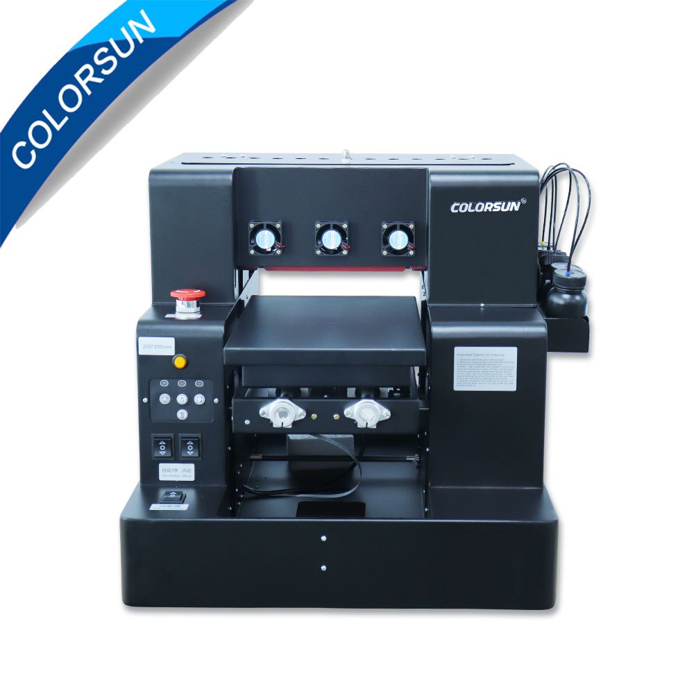 UV Flatbed printer L805 A1630 Varnish uv dtf machine id card printer A3 A4 phone case acrylic sticker printer for small business