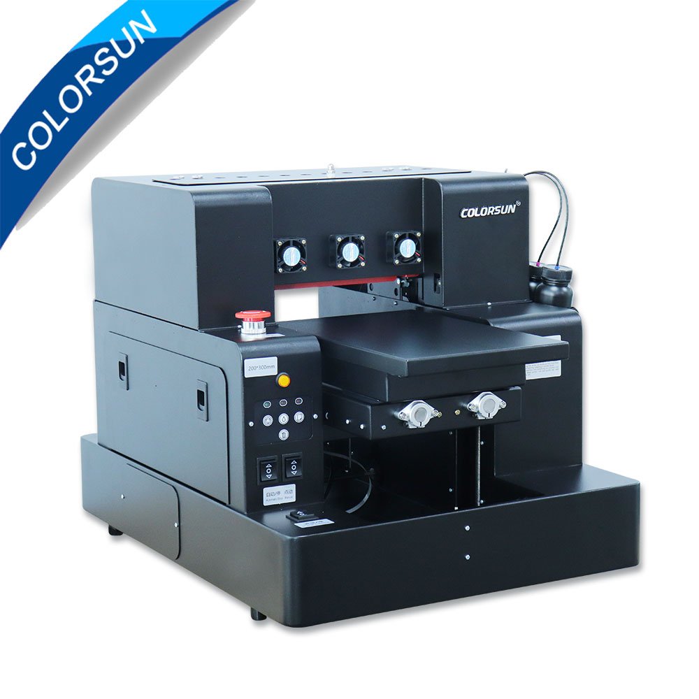 UV Flatbed printer L805 A1630 Varnish uv dtf machine id card printer A3 A4 phone case acrylic sticker printer for small business