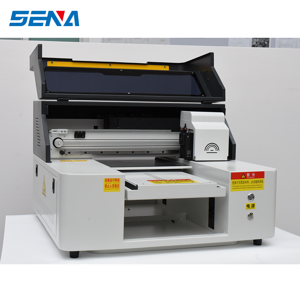 Small Desktop UV Flatbed Inkjet Printer 3D Epson XP600 head for ID Card Mobile Phone Case Transfer Glue Digital Printing Machine