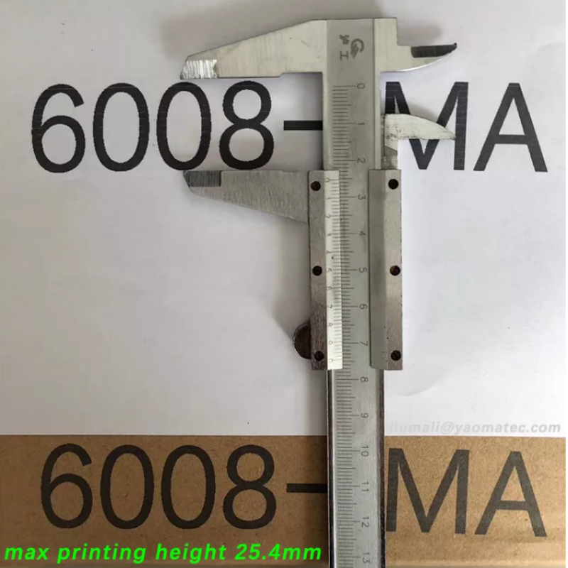 YAOMATEC Handheld Printing Gun Logo Picture 25.4MM Printing Height Handheld Inkjet Printer for Clothing Carton