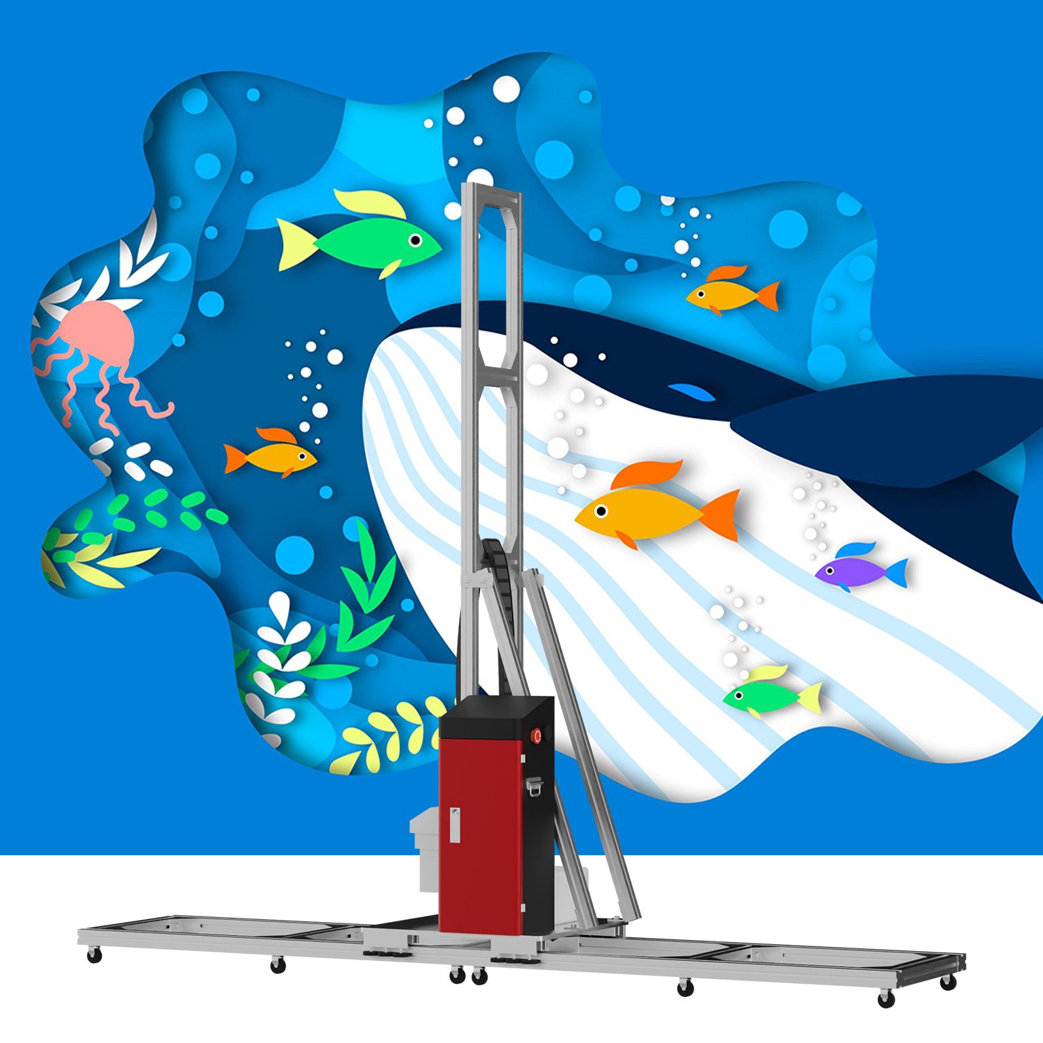 3d Vertical Mural Uv Wall Inkjet Printer For Wall Mural Indoor Outdoor Direct To Wall Printer Printing Machine 3d Painting