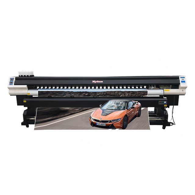 25 years factory direct high speed 3.2m digital large format inkjet printer eco solvent printer i3200 sticker paper for inkjet