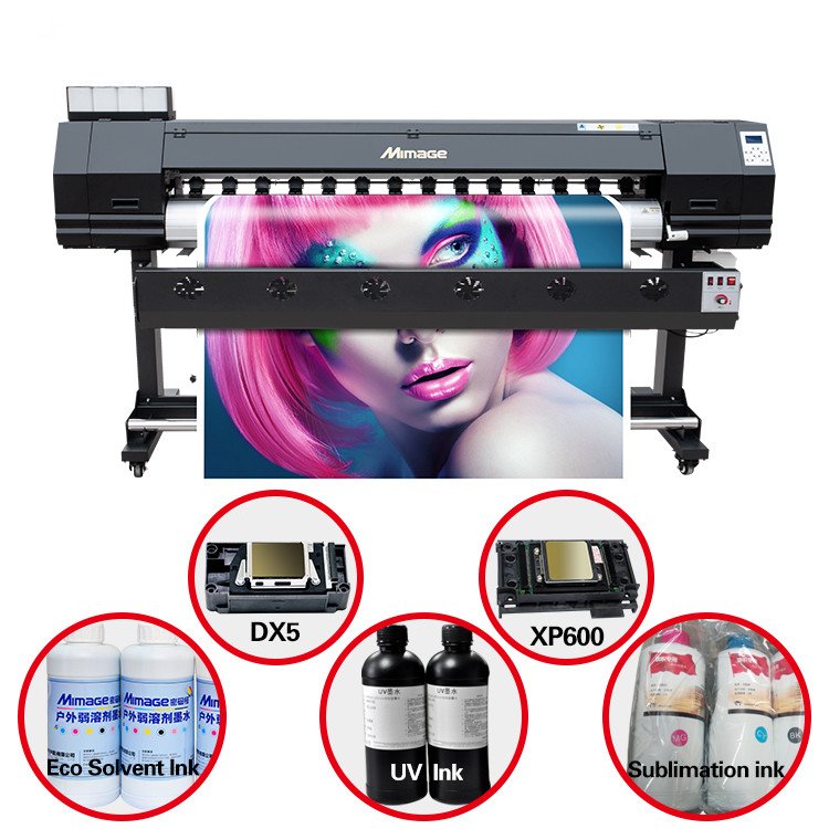 Mimage 1.8m 6ft DX5/XP600/DX7/DX11 Digital large wide format inkjet printer cutter impresora de gran formato