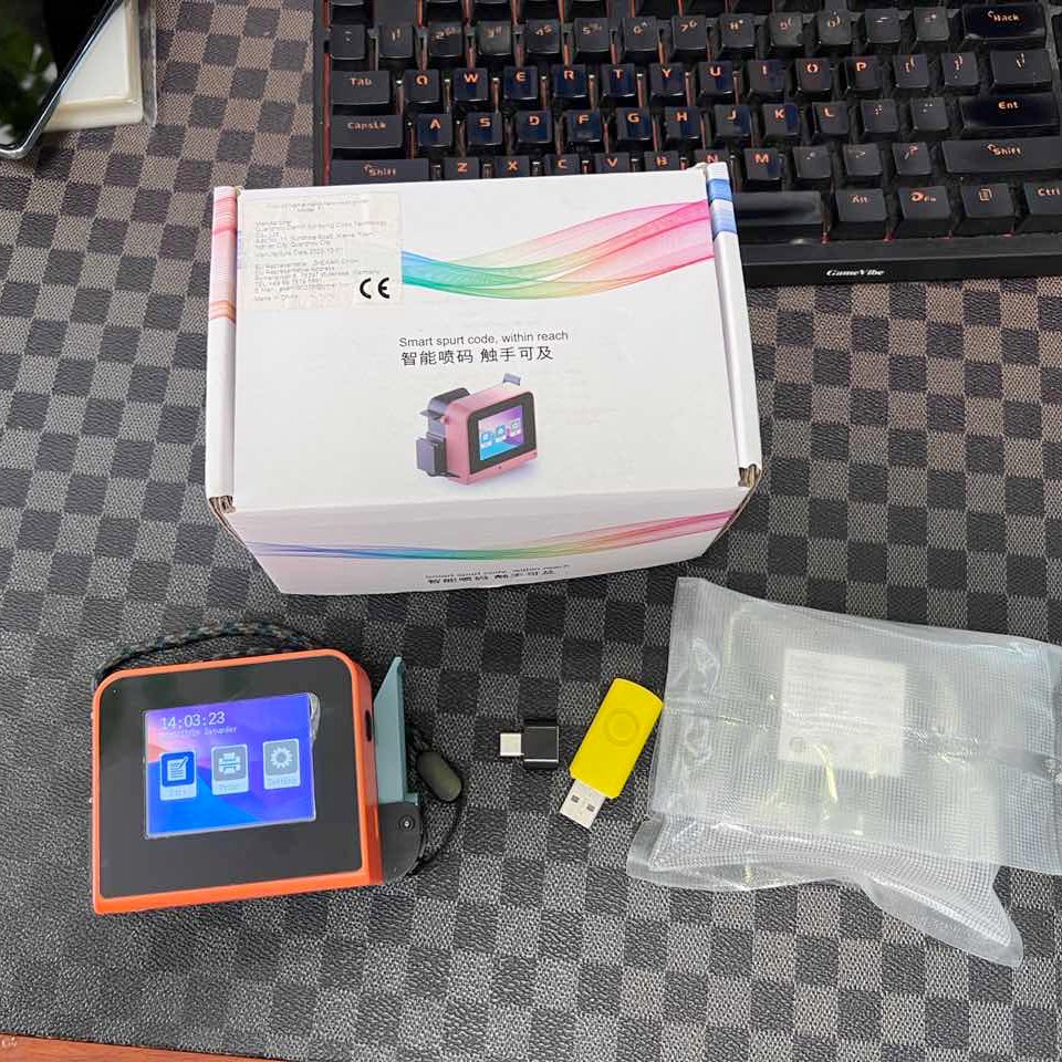Dropshipping 12.7mm Mini Small Portable Printer Manual Coder Printing Machine For Metal Plastic Carton Cloths Tube Printer