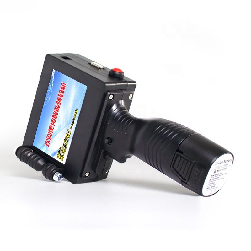 25.4mm Portable Batch Coding Printer Machine Handheld Inkjet Printer Gun
