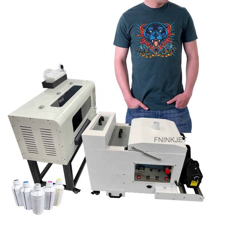 New Upgraded Dual Head DTF Printer High Speed Direct to PET Film A3 DTF Printer XP600 with Powder Shaker