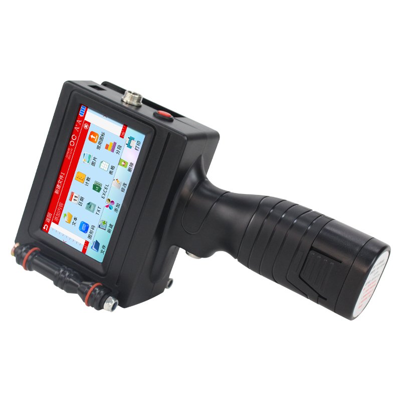 Factory Price Handheld Inkjet Printer For English Number Qr Bar Code Expire Date 600dpi Eco Solvent Handheld Printer