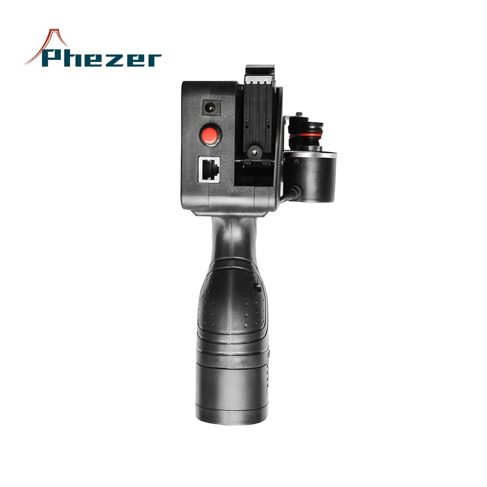 Phezer 2021 Provided New Portable Inkjet Handheld Printer Machine For Glass Surface Pizza Box Logo Card