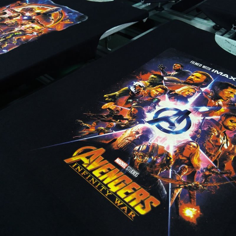 Direct Image Large Digital Inkjet Printers Tshirt Fabric Cloth Textile Tee Shirt Printing Machine For Garment