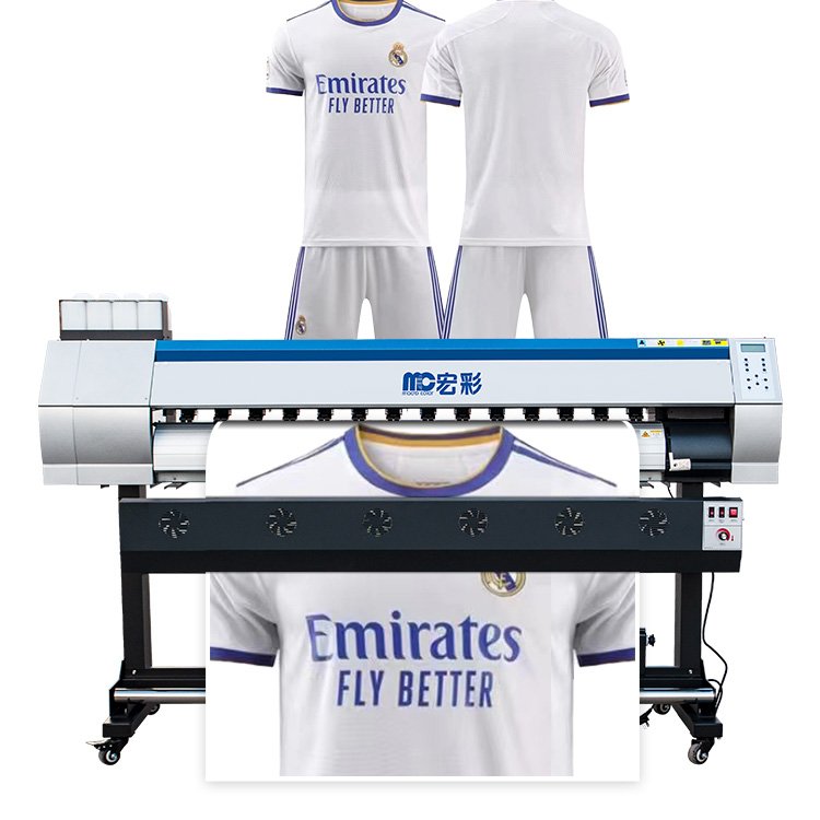 1.8m 6ft 4720 Print heads Digital Cotton Fabric Bed Sheets Dye Textile Printing Machine Sublimation Printer