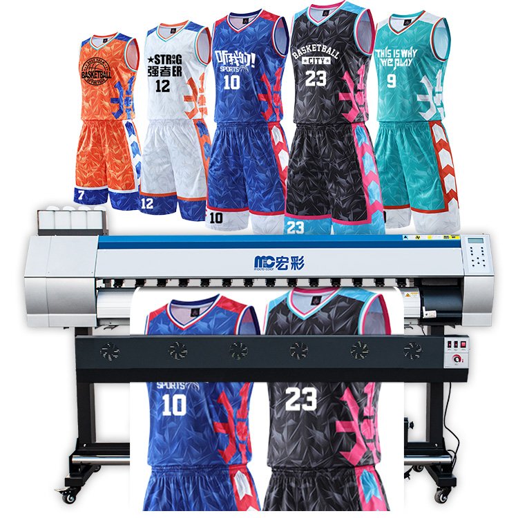 1.8m 6ft 4720 Print heads Digital Cotton Fabric Bed Sheets Dye Textile Printing Machine Sublimation Printer