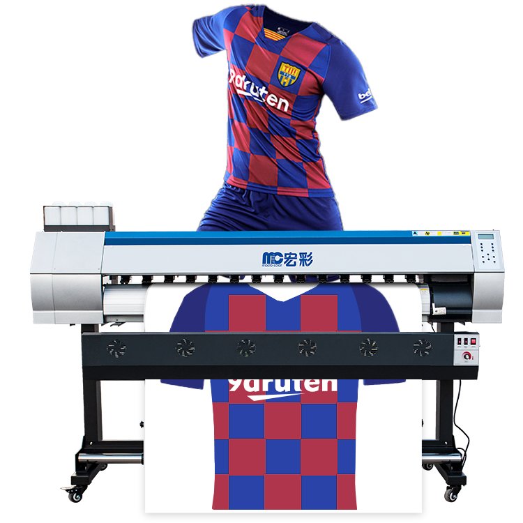 1.8m 6ft 4720 Print heads Digital Cotton Fabric Bed Sheets Dye Textile Printing Machine Sublimation Printer