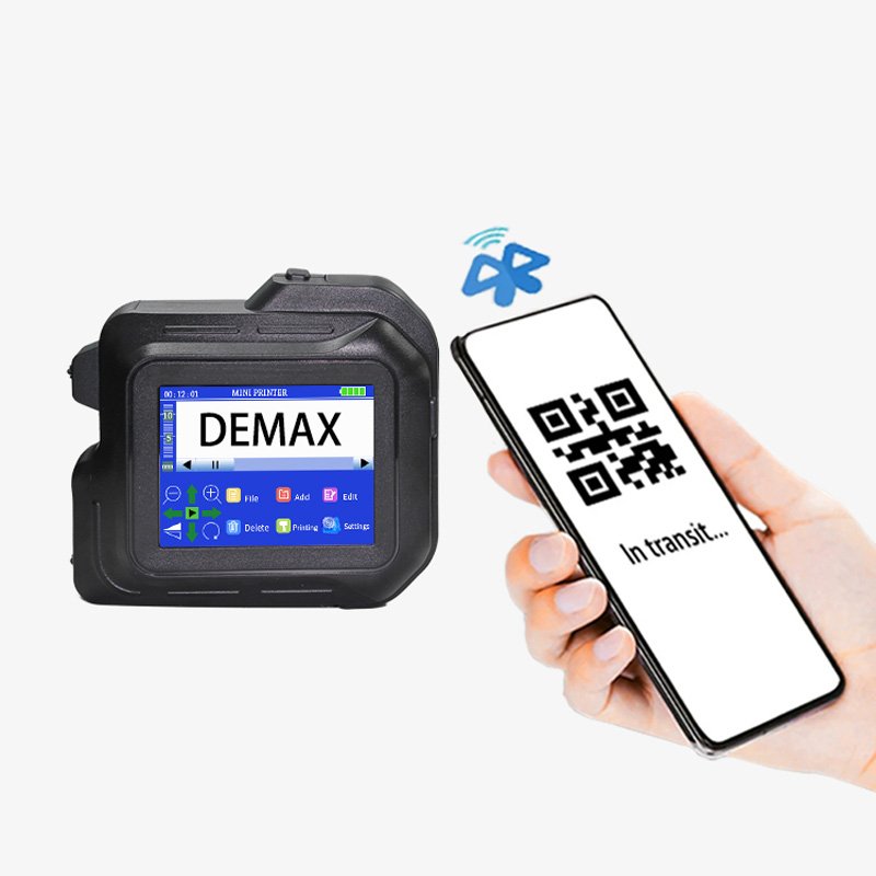 600dpi Multi Color Handheld Injection Printer Hand Code Machine Mini Handheld Inkjet Printer