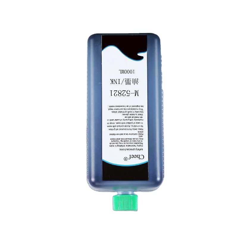 Migration of resistance black ink M-52821 for Rottweil inkjet printer