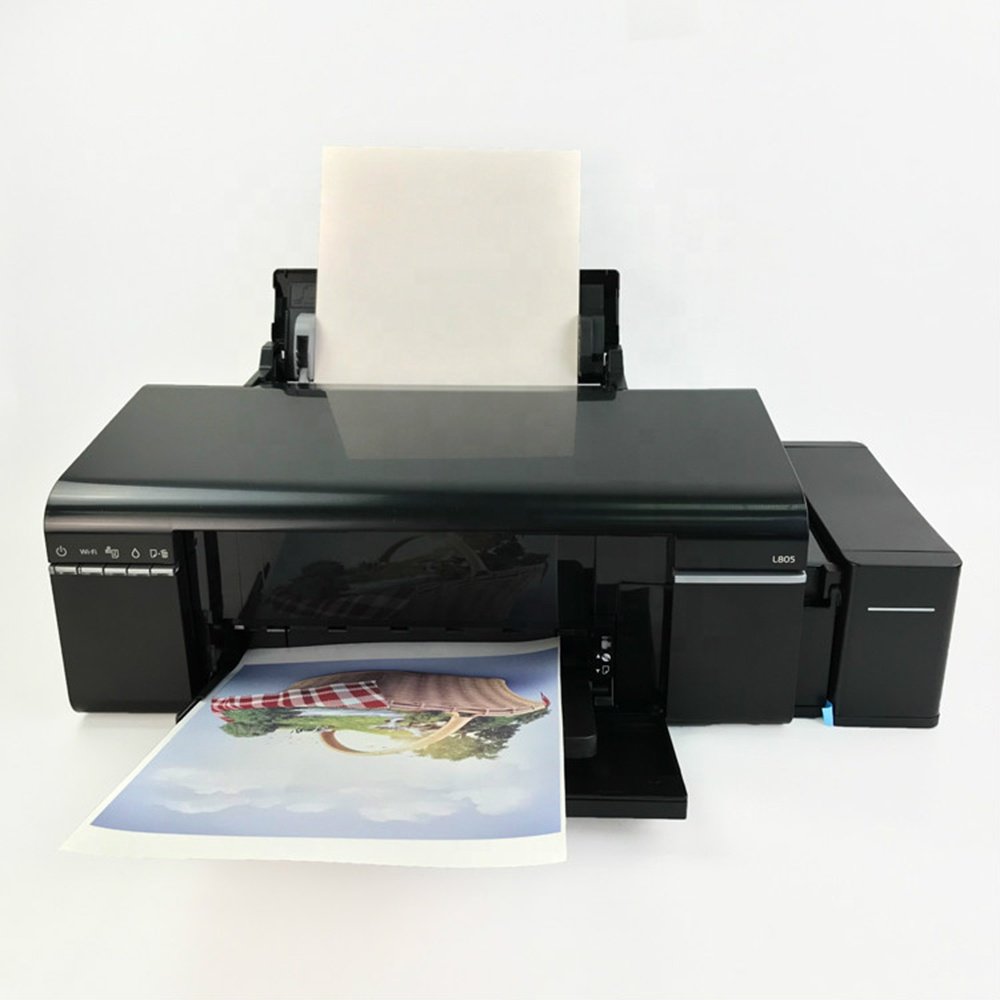 Cheap Top Ranking Multicolor Label Inkjet Printer A4 Model Automatic L805 Inkjet Printer for Heat Press