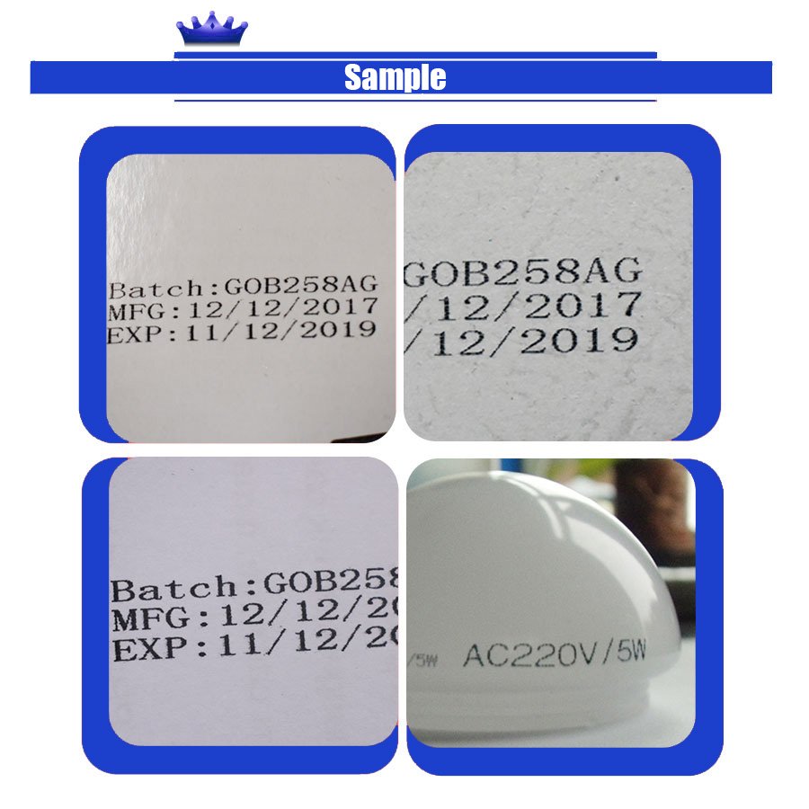 Perfect Laser Fully-Automatic Barcode Date QR Logo Numbers Inkjet Printer printing Machine For Mylar/Aluminum Foil/Package Bag