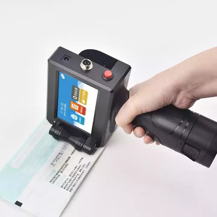 Hand Printing Machine Paper Bag Machine Portable Coding Machine Dtf Inkjet Printer Date Coder Hand Held Inkjet Batch Coding