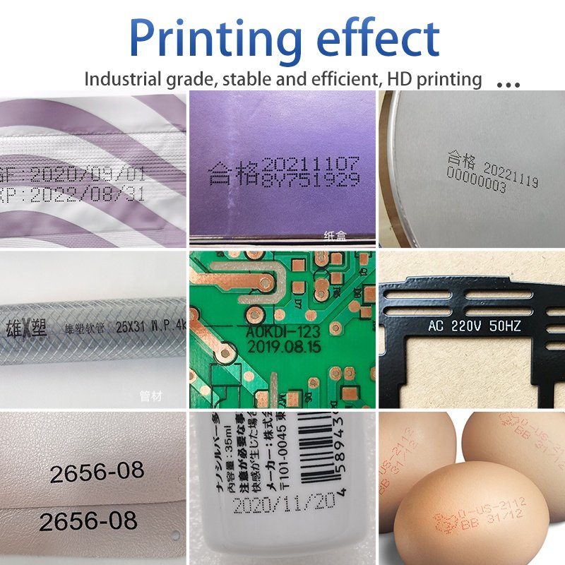 25.4mm Print Size mini Expiry Date Printing Machine Tij 2.5 Inkjet Code Printer For Plastic Pouch Beverage Bottle Cans