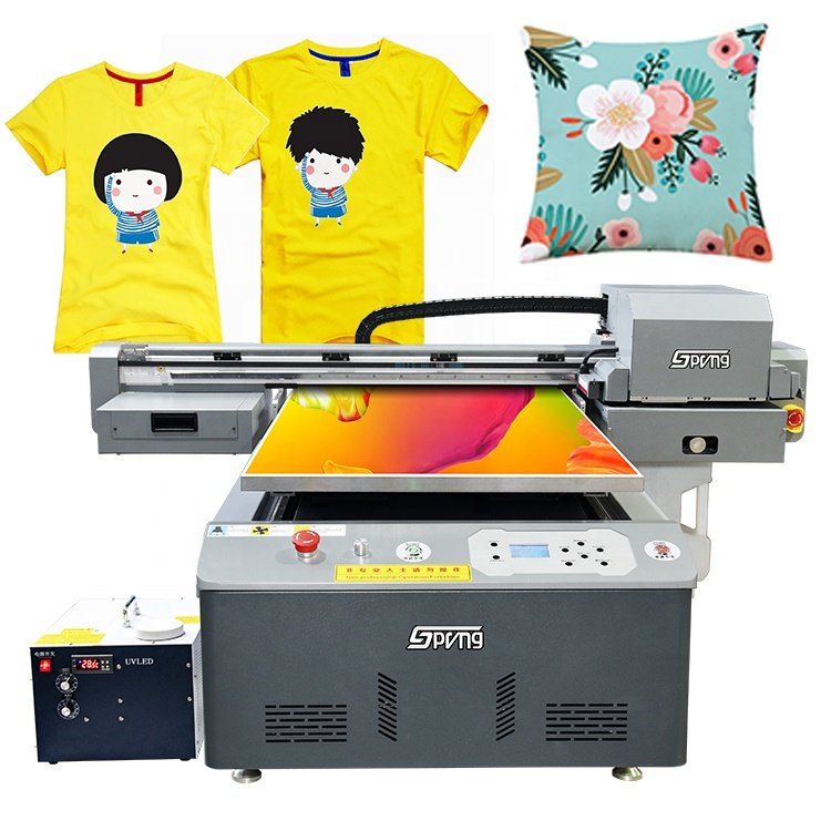 China factory direct sale UV Printer Available In All Sizes 1440dpi XP600 head phone case wood 6090 led uv flatbed printer