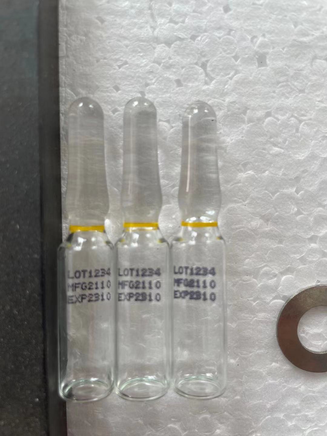 V-98 Ampoule Bottle Ink Jet Printer With Conveyor,