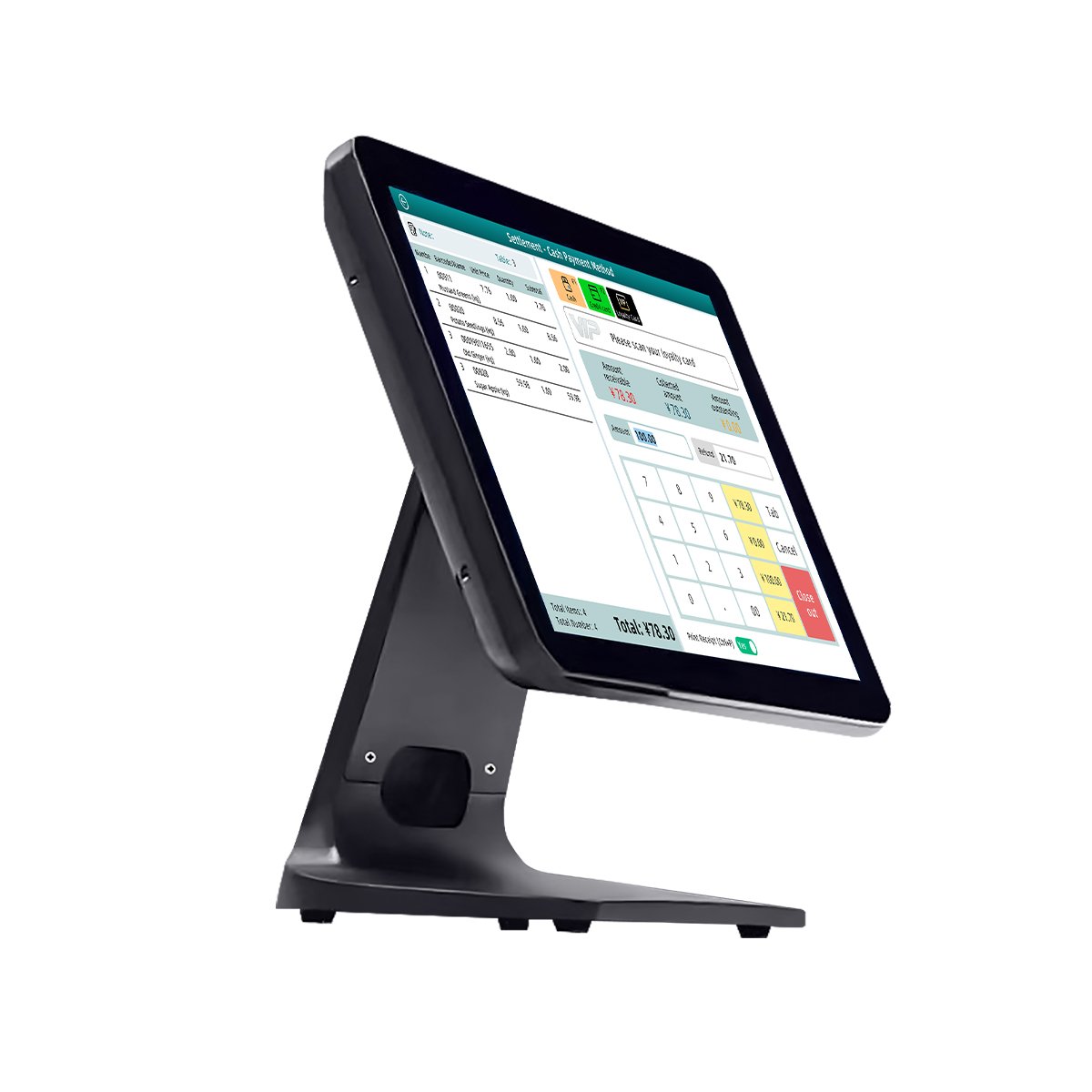 MASUNG 30kg Supermarket Ai Label Scale Electronic Digital Weighing Scale With Barcode Printer