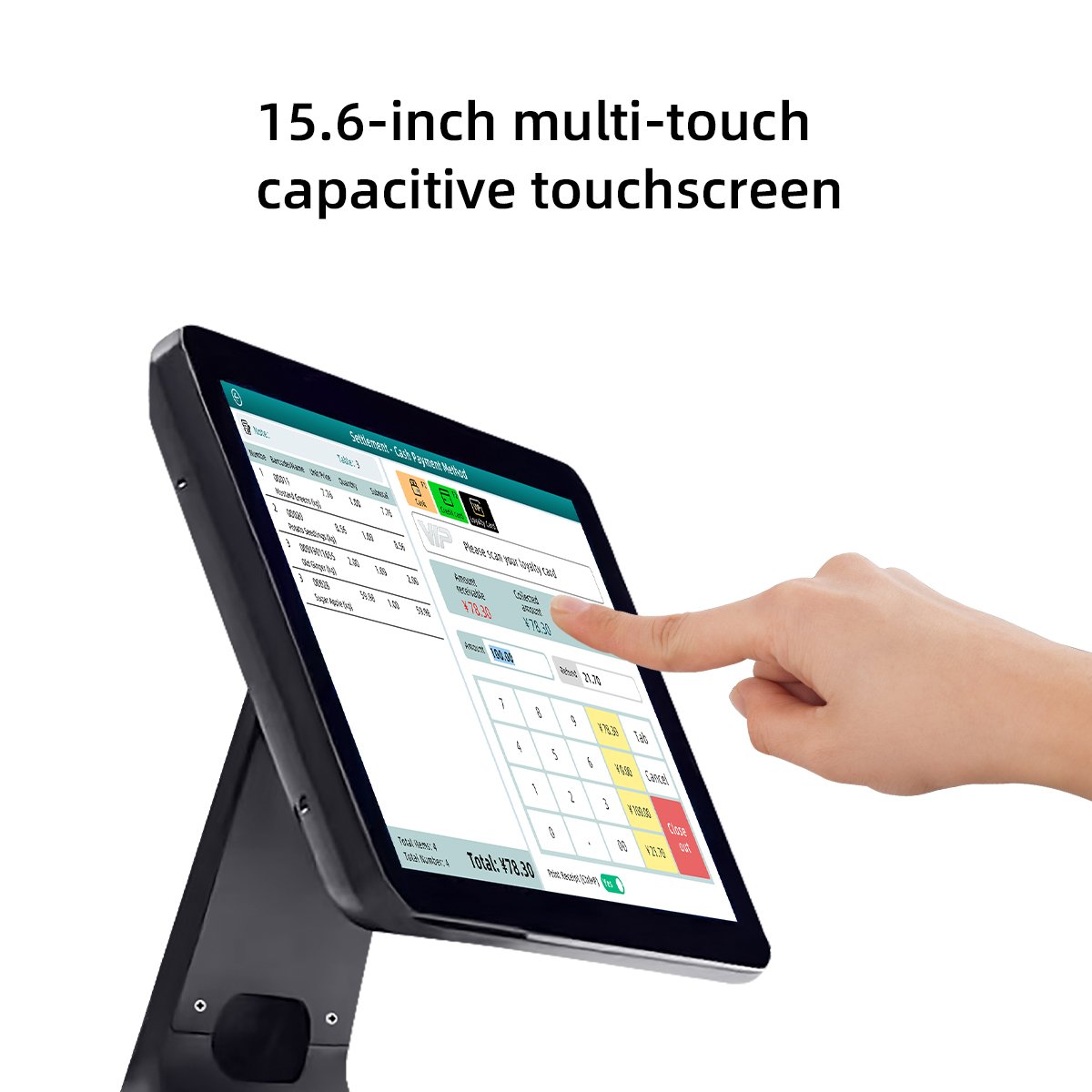 MASUNG 30kg Supermarket Ai Label Scale Electronic Digital Weighing Scale With Barcode Printer