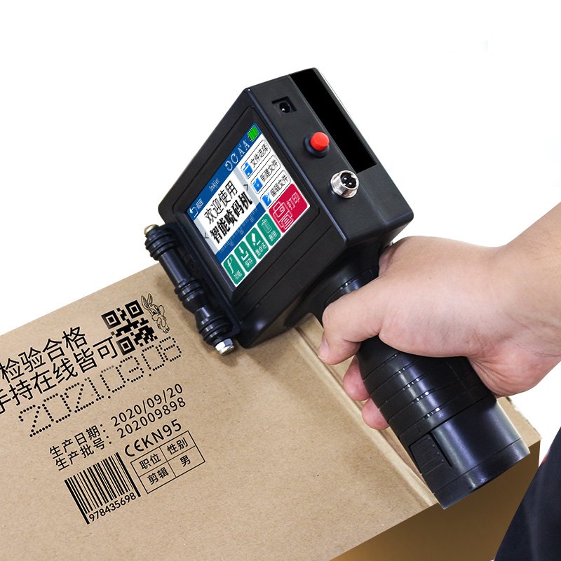 New Design 12.7mm Expiry Date Digital Handheld Inkjet Printer for Manual Production Line