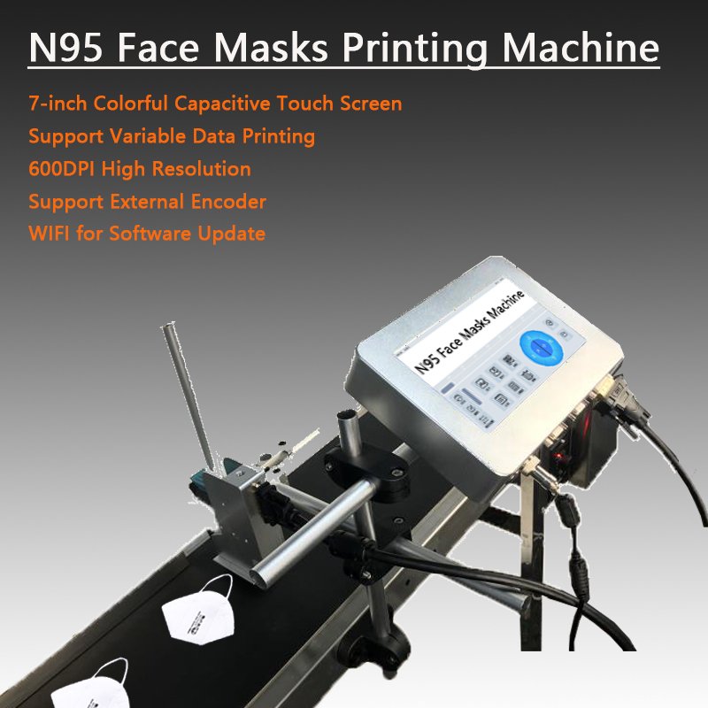 2021 New Online Printer and Hot Sale Expiry Date Printing Machine Serial Number Batch Code Inkjet Printer