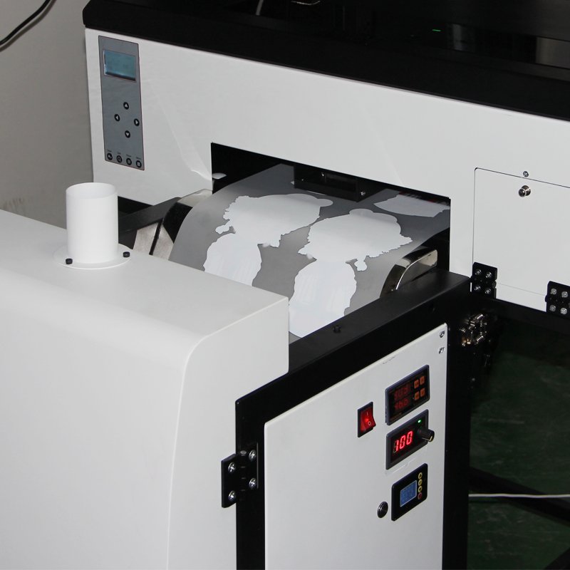 30cm Automatic Shaking Powder Vertical Dtf Shaker For Dtf Printer 13200 xp600