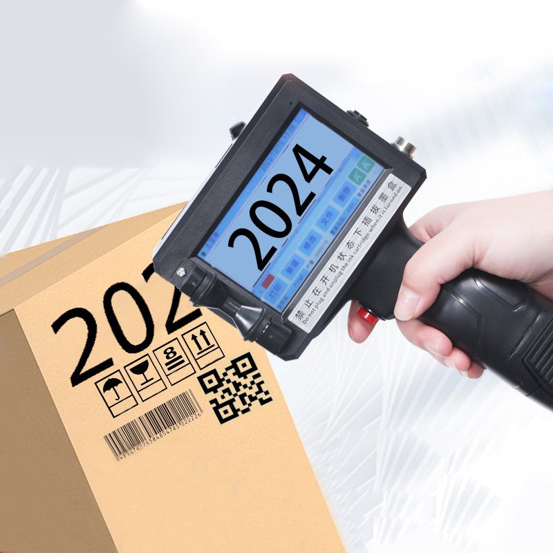 Digital Label Printing Machine Automatic Label Printer Sticker Machine Small Hand Held Inkjet Printer