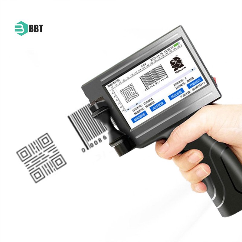 Digital Label Printing Machine Automatic Label Printer Sticker Machine Small Hand Held Inkjet Printer
