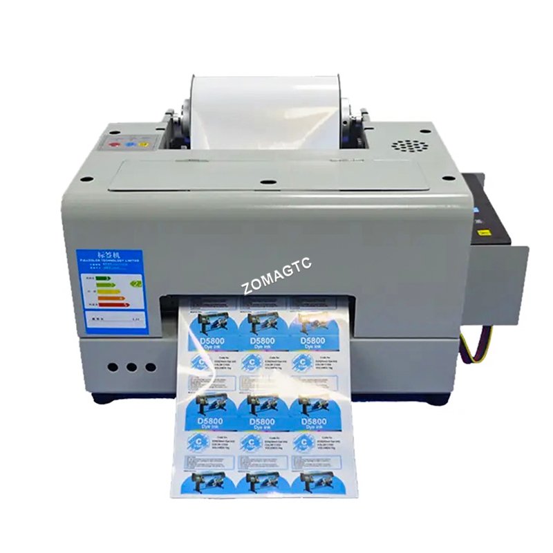 Automatic Desktop Label Printer Industrial Label Printer Color Inkjet Printer Machine In Stock