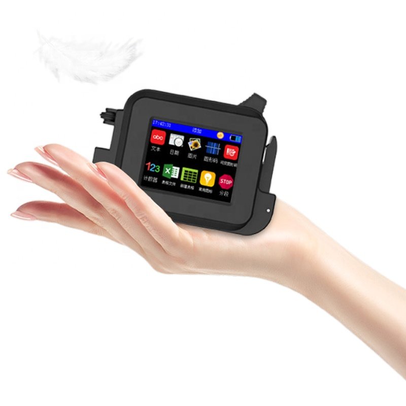 NEW 2024 Factory Sale Portable Mini Hand Held Printing Machine Expiry Bar Code Handheld Inkjet Printer For Plastic Bottles