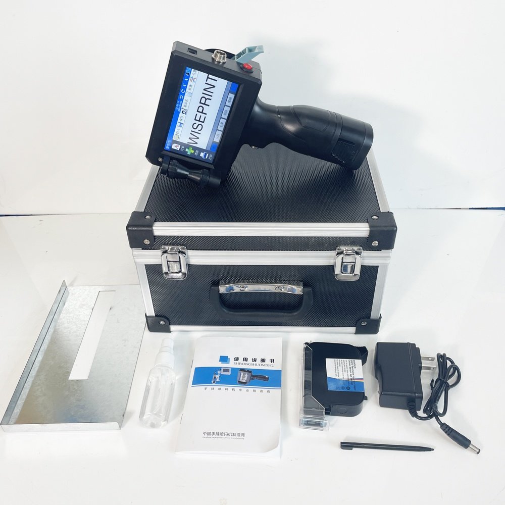 Wiseprint thermal TIJ 2.5 mini handheld industrial carton box Variable data coding printer
