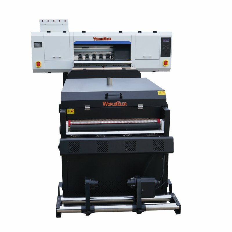 WorldColor i3200 DTF Tshirt Printer with 4 Heads 60cm Film Transfer impresora dtf printer machine with oven shaker