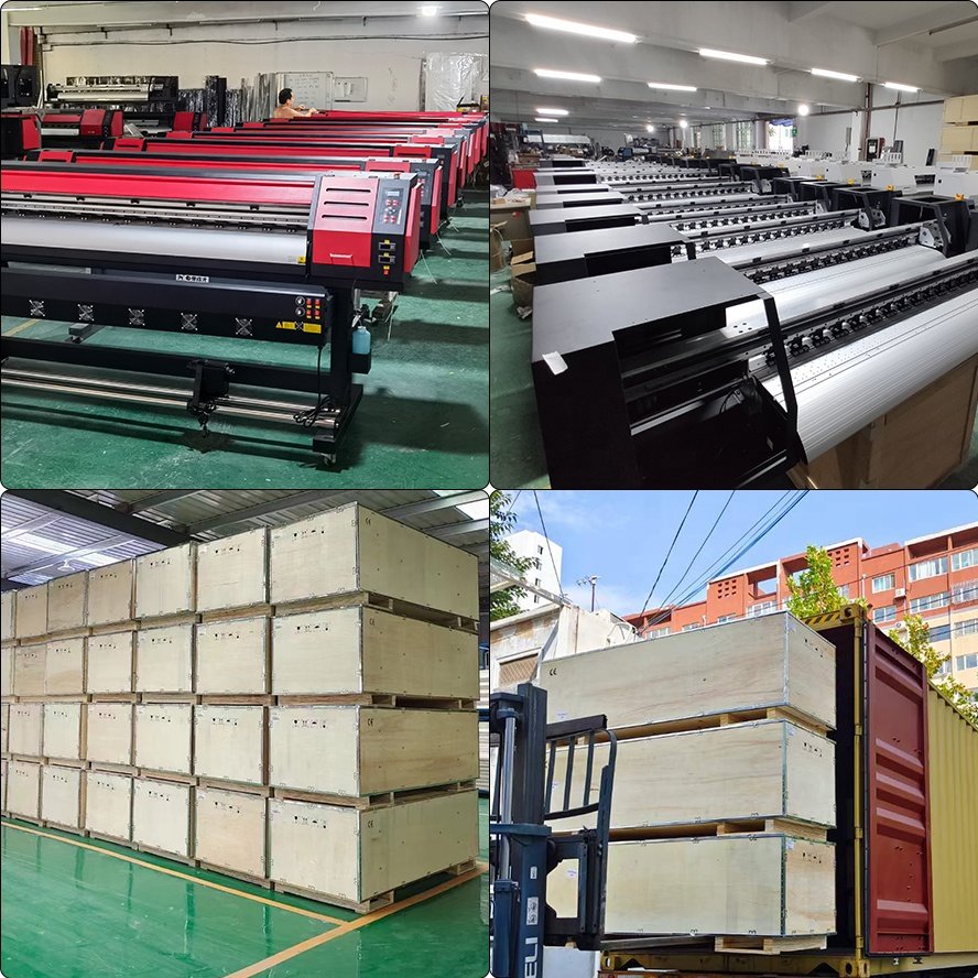 direct flag sublimation textile printing xp600 head Banner vinyl billboard eco solvent large format Banner Printer china machine